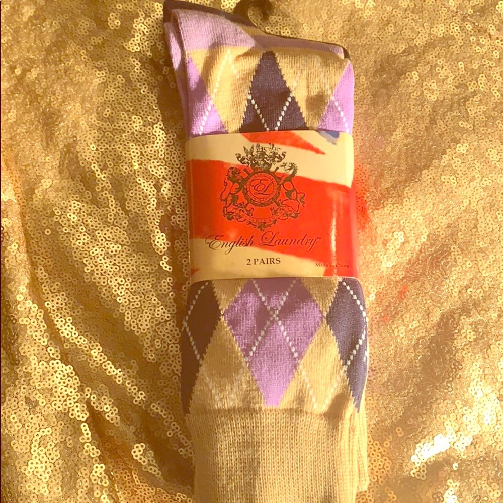 English Laundry Men’s Sox 2 pairs new